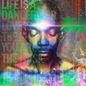 This Is My Church limited edition Fine Art Giclée print by Neil Pengelly celebrating Maxi Jazz and the legacy of Faithless.