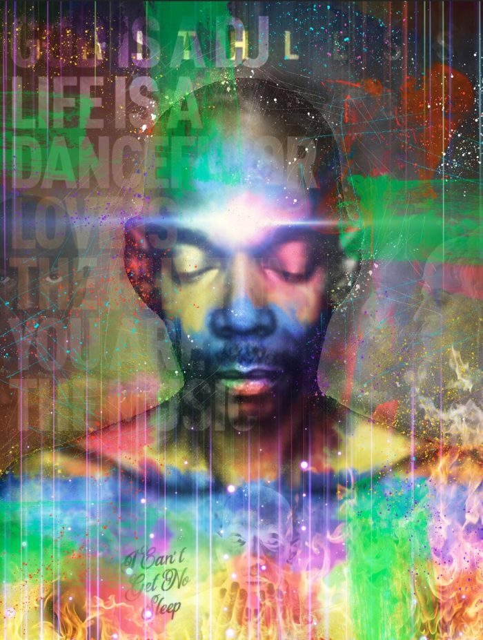 This Is My Church limited edition Fine Art Giclée print by Neil Pengelly celebrating Maxi Jazz and the legacy of Faithless.